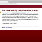 Ошибочный сертификат в браузере: что это