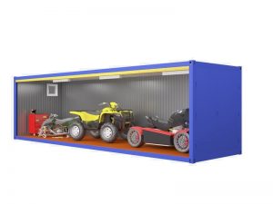Блок-контейнер – удобный гараж и не только