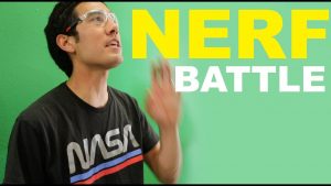 Office Nerf Battle w/ Zach King Team Зак Кинг - бог монтажа