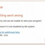 Как исправить ошибку 1713 при установке Microsoft Office