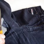 Как сшить из старых джинс юбку
