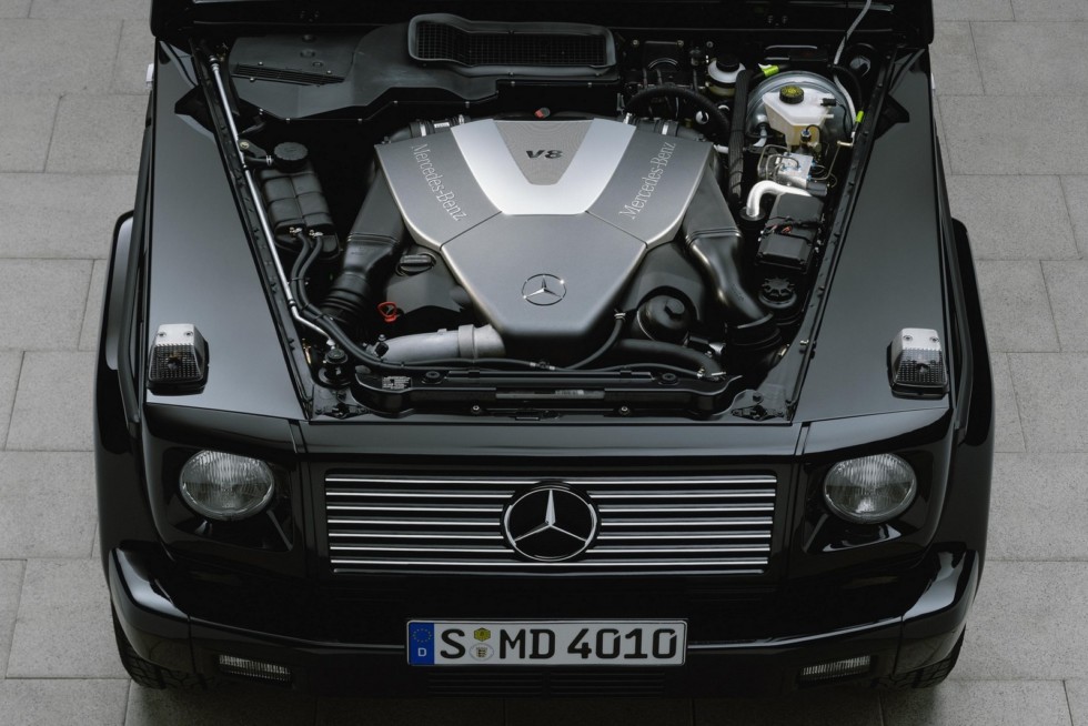 Под капотом Mercedes-Benz G 400 CDI (W463) '09.2000–02