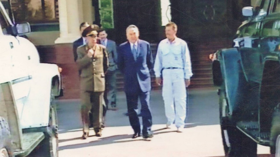 LAF 4101 на осмотре у главы государства Нурсултана Назарбаева