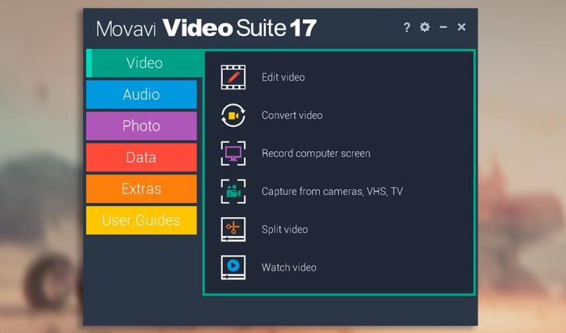 программа Movavi Video Suite