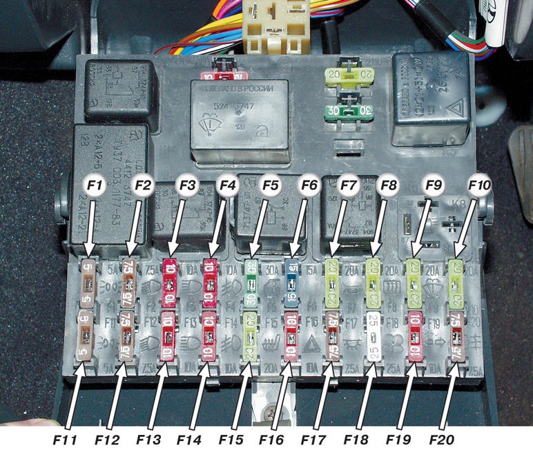 Схема подключение проводки ПТФ