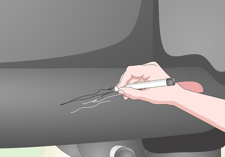Как заполировать царапины на машине
