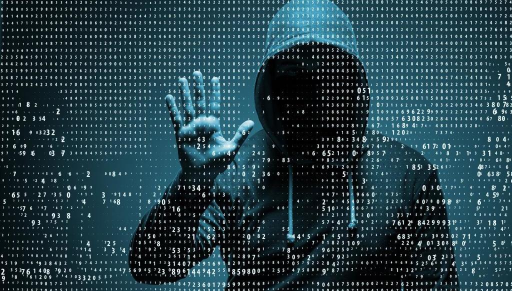 Киберпреступник, наносящий угрозу безопасности данных